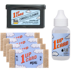 1UPcard™ Cleaning Kit Compatible With Game Boy Advance - Bundle (save 12%)